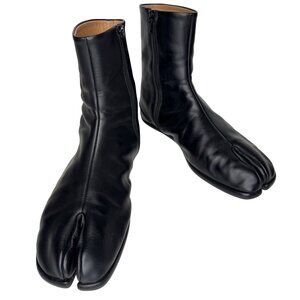 Maison Margiela Men's Flat Tabi Boots Size 42 Black Mint